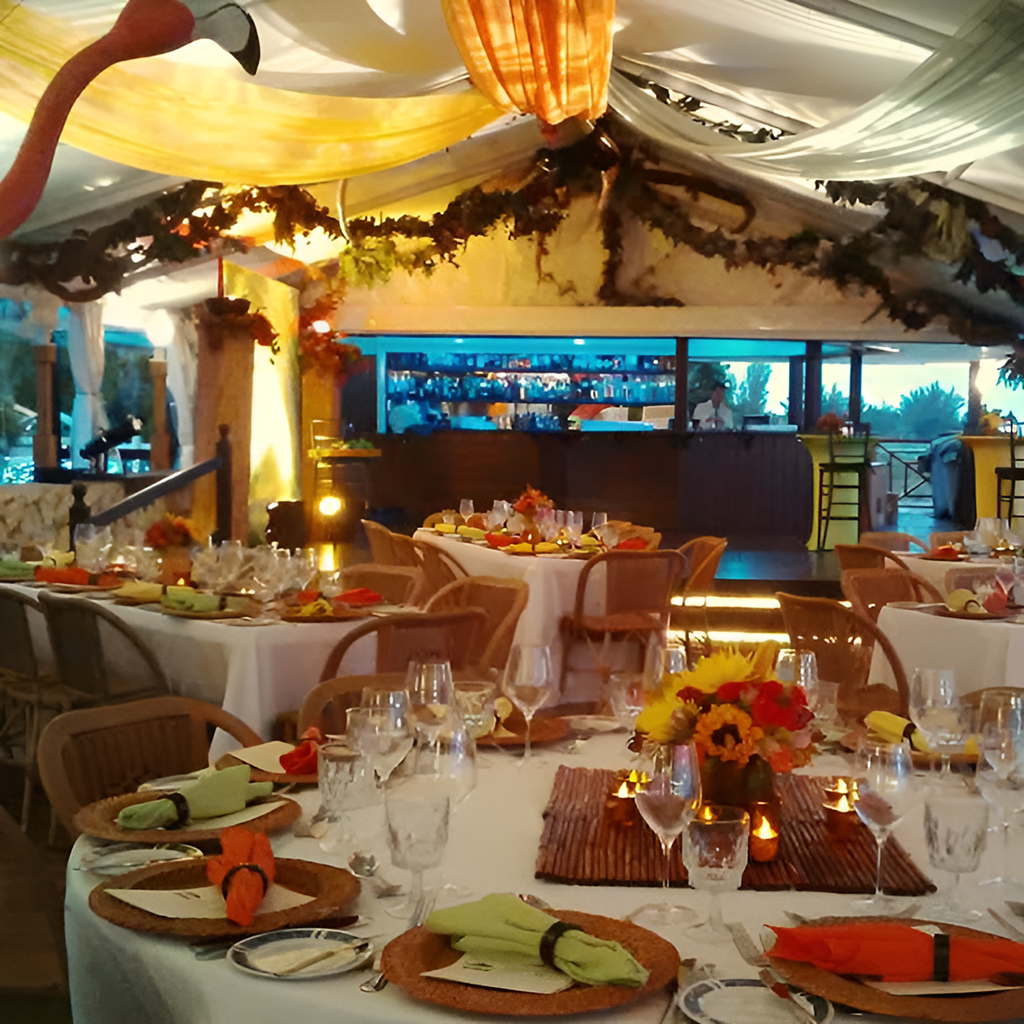 Decorate the venue according to your desired theme