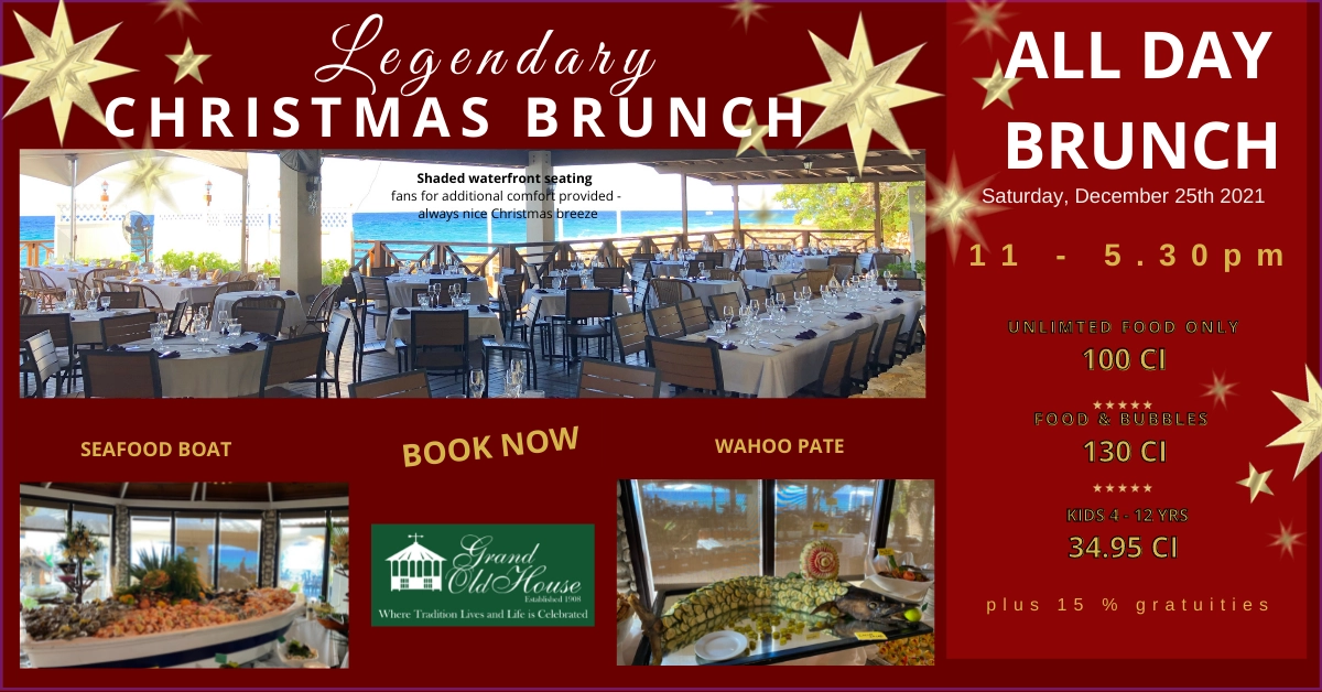 Wine, Dine & the Majestic Sea - Enjoy a Waterfront Xmas Brunch In Grand Cayman