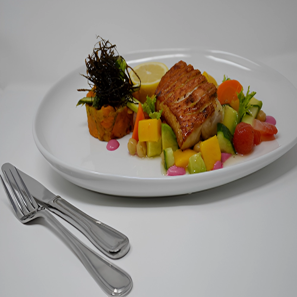 Catch of the Day: Local Red Snapper at a Waterfront Restaurant in the Cayman Islands