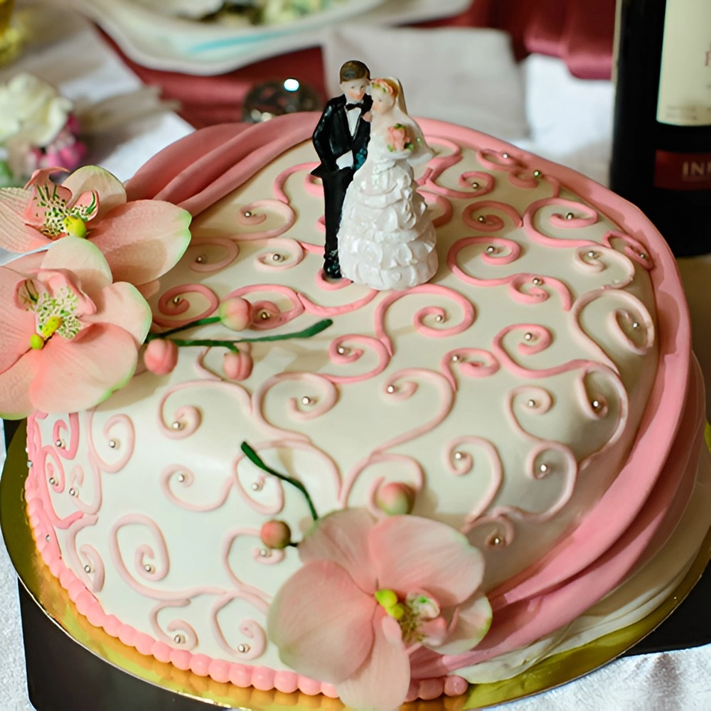 Wedding Cake - For a Royal Affair in the Cayman Islands