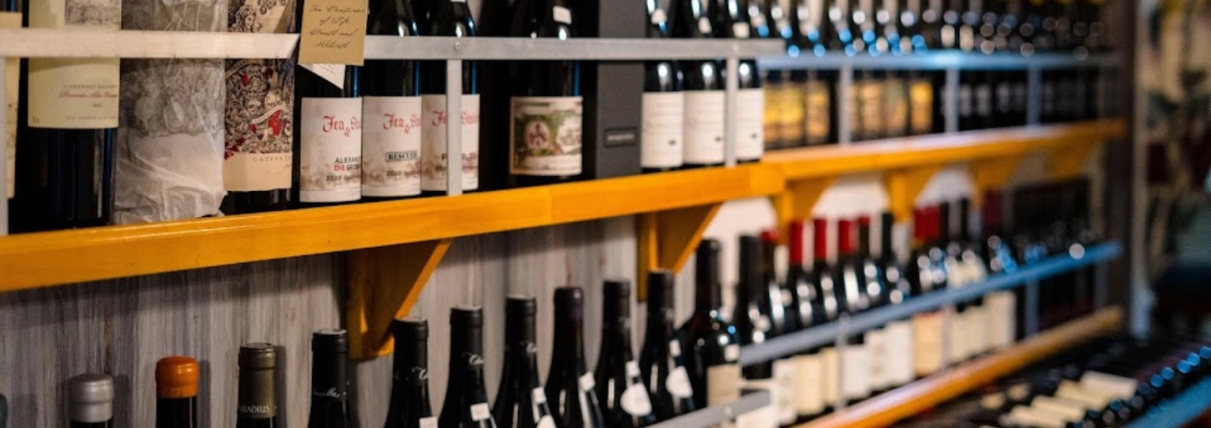 Award Wining wine List menu