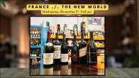 WINE TASTING  France ./.  The New World