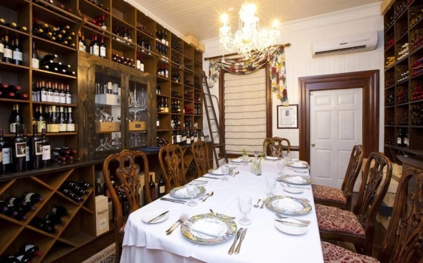 Private Dining Rooms & Wine Cellar
