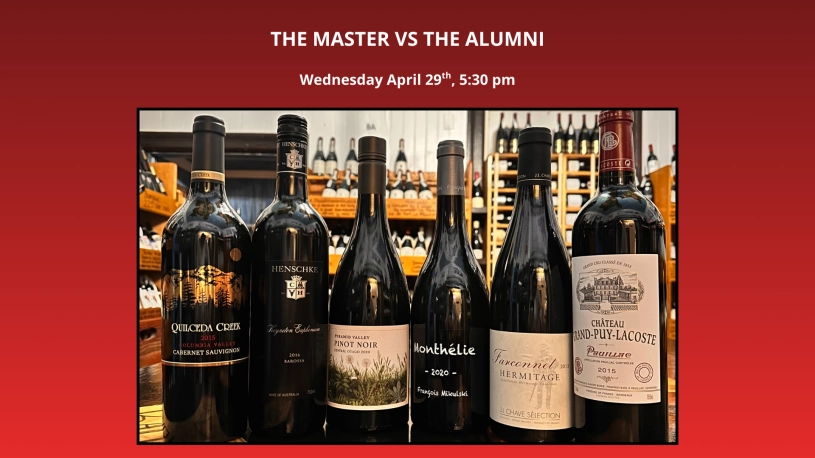 WINE TASTING - BLIND ! The master vs the alumni