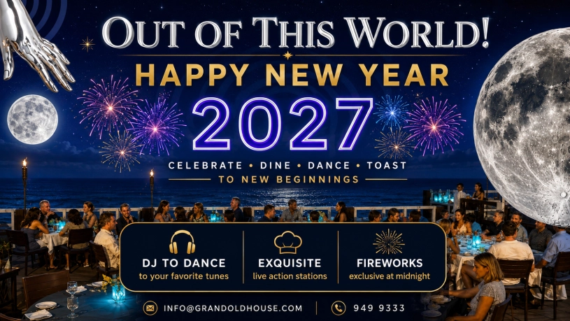 New Year’s Eve 2027 at Grand Old House