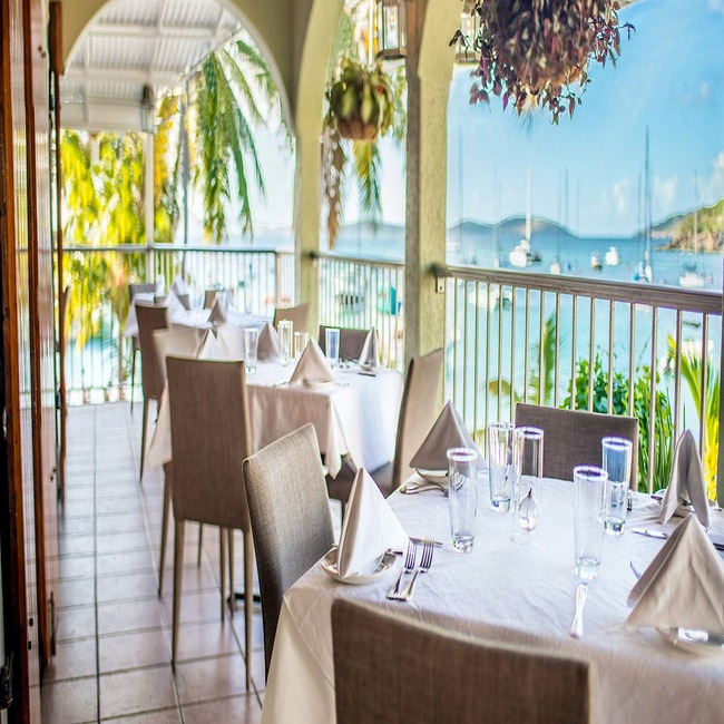 Small Islands, Big Boats: 11 Wine Restaurants in Paradise - The Terrace Restaurant